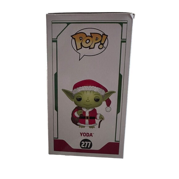 Funko Pop! Vinyl: Star Wars - Yoda (Santa) #277 - Picture 4 of 4